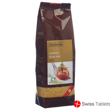 Biofarm Schweizer Goldhirse Knospe 500g buy online