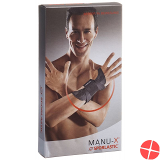 Sporlastic Manu X Grösse 1 Schwarz