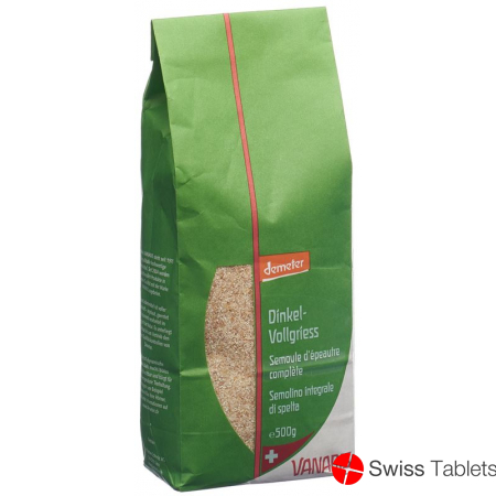 Vanadis Dinkel Vollgriess 500g buy online