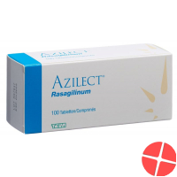 Azilect 1 mg 100 tablets Azilect 1 mg 100 tablets