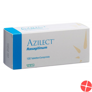 Azilect 1 mg 100 tablets Azilect 1 mg 100 tablets