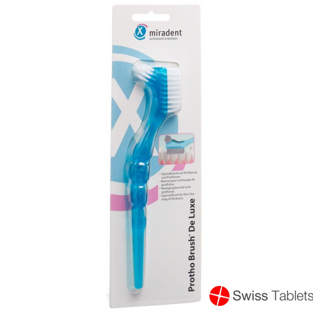 Miradent Protho Brush De Luxe Prothesenzahnbue Bla buy online