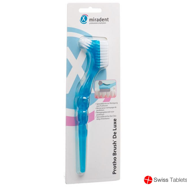 Miradent Protho Brush De Luxe Prothesenzahnbue Bla buy online