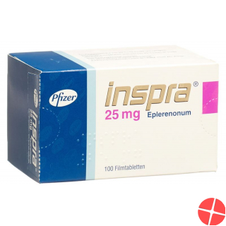 Inspra Filmtabletten 25mg 100 Stück