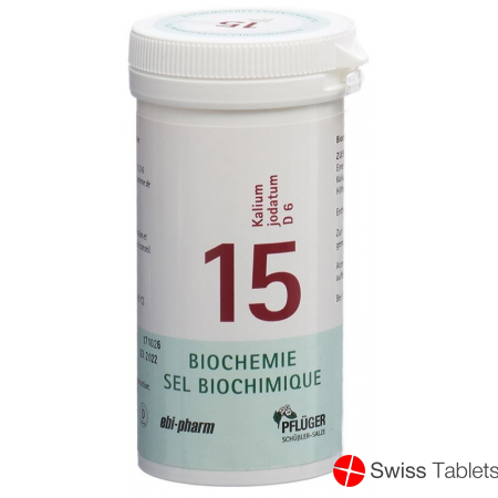 Pflueger Schüssler Nr. 15 Kal Jod Tabletten D 6 100g buy online