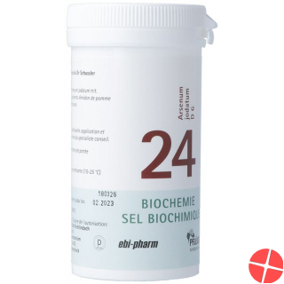 Pflueger Schüssler Nr. 24 Arse Jod Tabletten D 6 100g