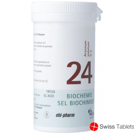 Pflueger Schüssler Nr. 24 Arse Jod Tabletten D 6 100g buy online