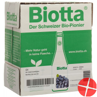 Biotta Bio Wald-Heidelbeere 6 Flasche 5dl Biotta Bio Wald-Heidelbeere 6 Flasche 5dl