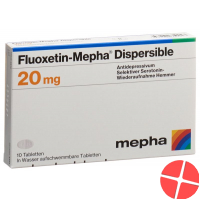 Fluoxetin Mepha Dispersible Tabletten 20mg 10 Stück