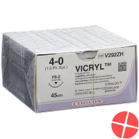 Vicryl 45cm Ungefaerbt 4-0 Fs-2 36 Stück Vicryl 45cm Ungefaerbt 4-0 Fs-2 36 Stück