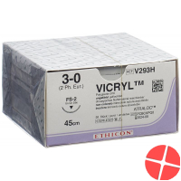 Vicryl 45cm Ungefaerbt 3-0 Fs-2 36 Stück
