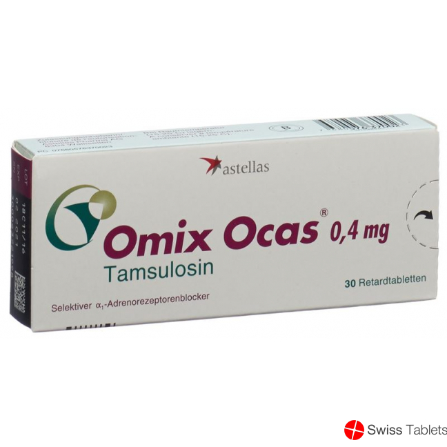 Omix Ocas Retard Tabletten 0.4mg 30 Stück buy online