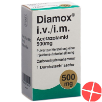 Diamox Trockensubstanz 500mg Parenteral Durchstechflasche
