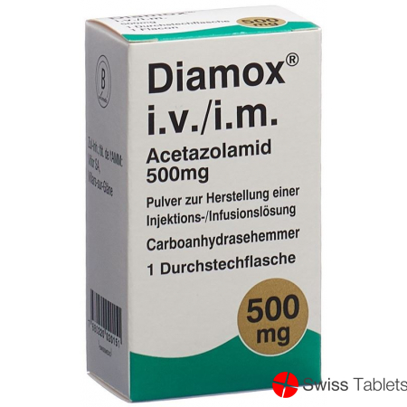 Diamox Trockensubstanz 500mg Parenteral Durchstechflasche buy online