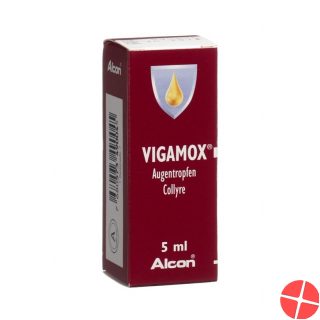 Vigamox Augentropfen Flasche 5ml