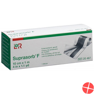Suprasorb F film bandage 10cmx1m non-sterile roll