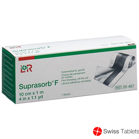 Suprasorb F film bandage 10cmx1m non-sterile roll buy online