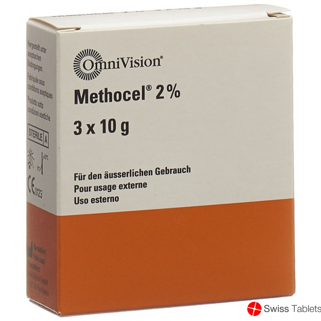 Methocel Lösung 2% 3x 10g buy online