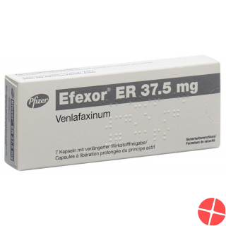 Efexor Er 37.5 Kapseln 37.5mg 7 Stück
