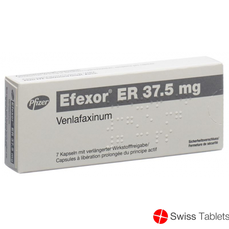 Efexor Er 37.5 Kapseln 37.5mg 7 Stück buy online