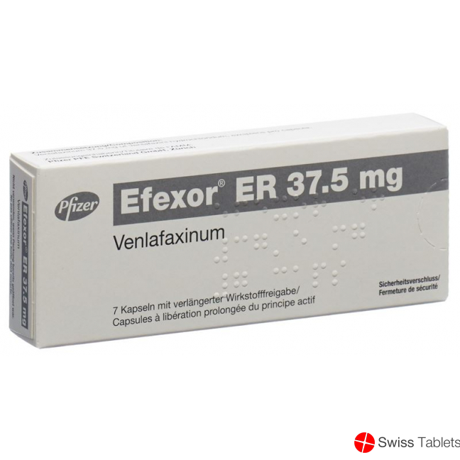 Efexor Er 37.5 Kapseln 37.5mg 7 Stück buy online