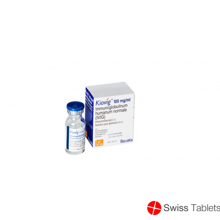 Kiovig Infusionslösung 1g/10ml i.v. Durchstechflasche 10ml buy online