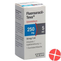 Fluorouracil Teva 250mg/5ml Durchstechflasche 5ml