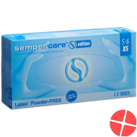 Sempercare Edit Handschuhe XS Latex Ungepudert 100 Stück