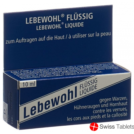 Lebewohl flüssig 10ml buy online