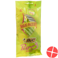 Bic Pure 3 Lady 3-klingenrasierer Frauen Beutel 8 Stück