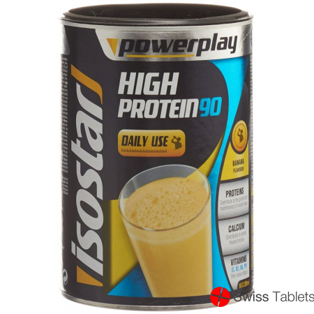 Isostar High Protein Pulver Banane Dose 400g buy online Isostar High Protein Pulver Banane Dose 400g buy online