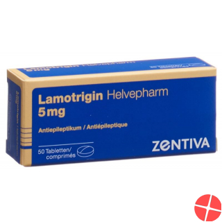 Lamotrigin Helvepharm Disp Tabletten 5mg 50 Stück