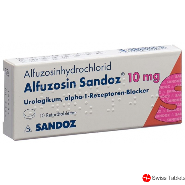 Alfuzosin Sandoz Retard Tabletten 10mg 10 Stück buy online