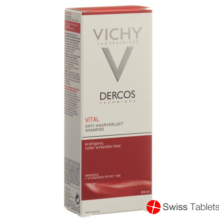 Vichy Dercos Vital Anti-Hair Loss Shampoo with Aminexil 200ml buy online