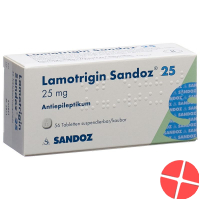 Lamotrigin Sandoz Disp Tabletten 25mg 56 Stück