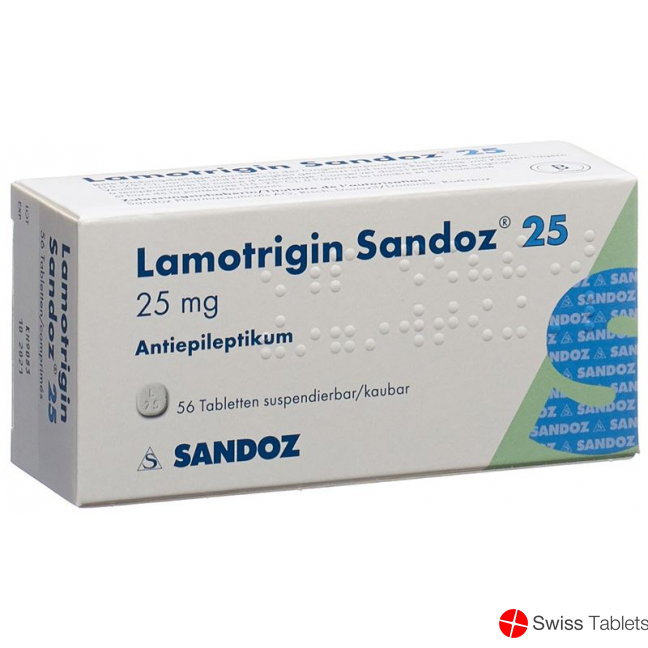 Lamotrigin Sandoz Disp Tabletten 25mg 56 Stück buy online