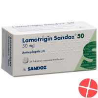 Lamotrigin Sandoz Disp Tabletten 50mg 56 Stück