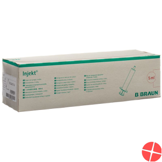 Braun Injektionsspritze 5ml Luer-Lock 100 Stück Braun Injektionsspritze 5ml Luer-Lock 100 Stück
