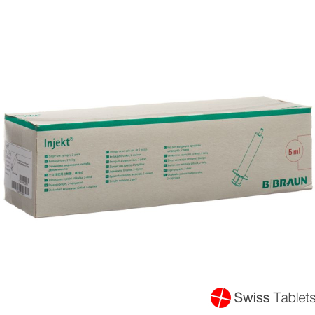Braun Injektionsspritze 5ml Luer-Lock 100 Stück buy online