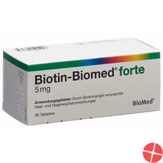 Biotin Biomed Forte 90 Tabletten