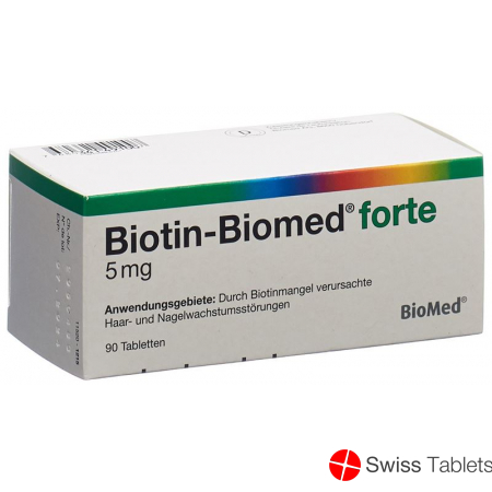 Biotin Biomed Forte 90 Tabletten buy online