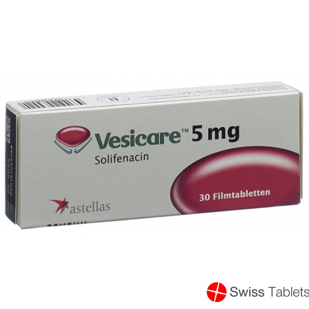 Vesicare Filmtabletten 5mg 30 Stück buy online