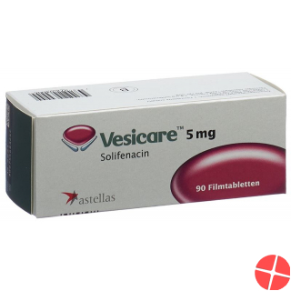Vesicare Filmtabletten 5mg 90 Stück
