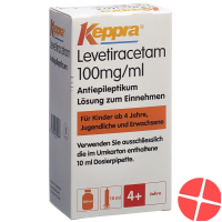 Keppra 100 mg/ml 300 ml solution