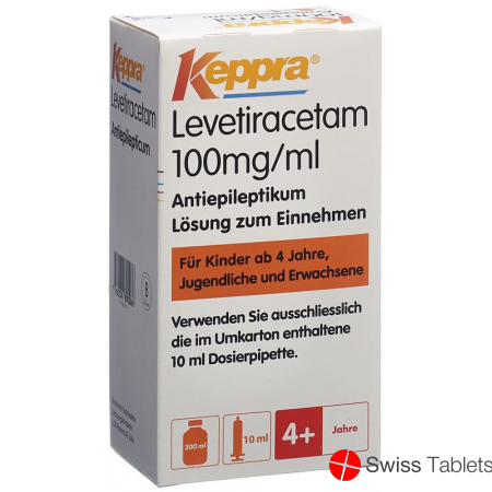 Keppra Lösung 100mg/ml 300ml buy online