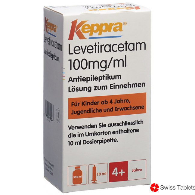 Keppra Lösung 100mg/ml 300ml buy online