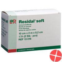 Rosidal Soft Schaumstoffbind 2.0mx10cmx0.2cm 2 Stück
