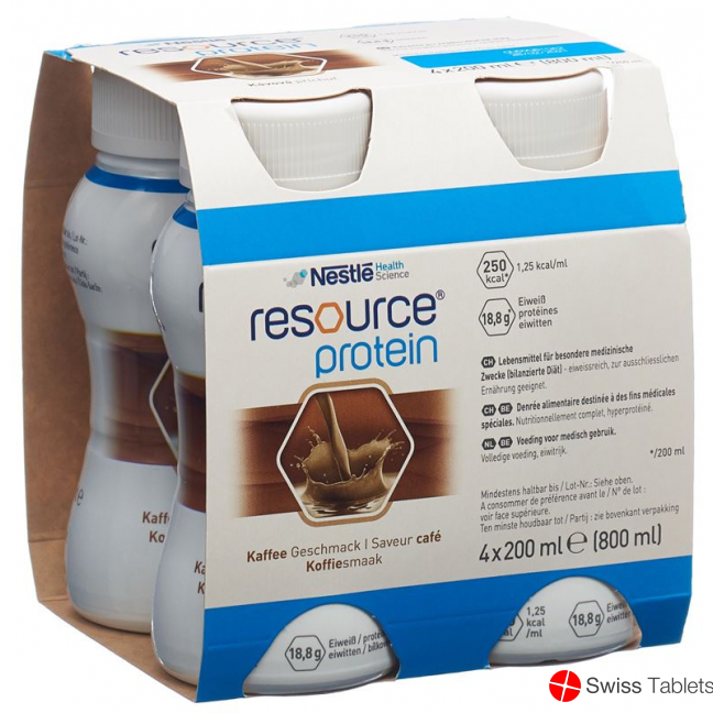 Resource Protein Kaffee 4x 200ml buy online