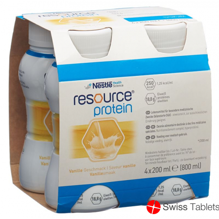 Resource Protein Vanille 4x 200ml buy online