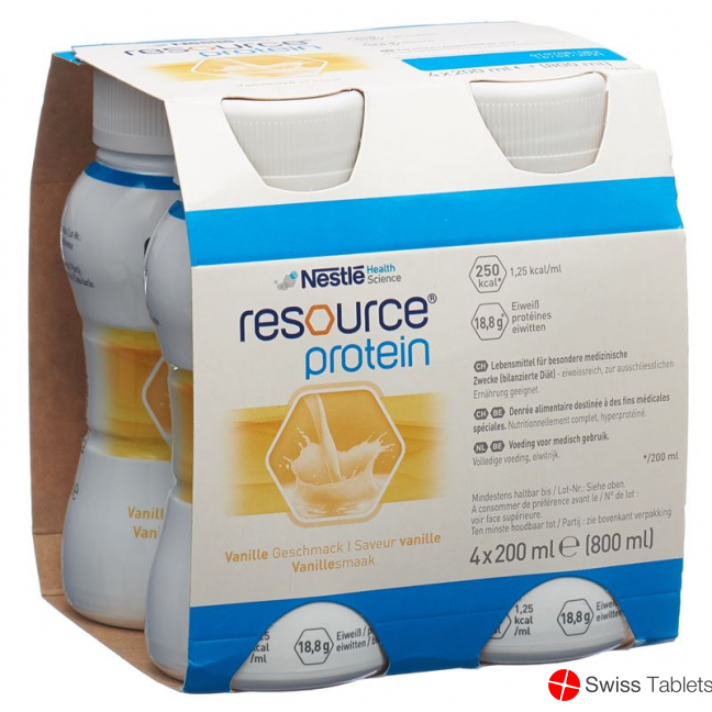 Resource Protein Vanille 4x 200ml buy online